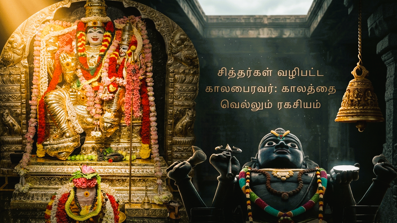 Siddhar Worshiping Lord Kala Bhairava spiritual images
