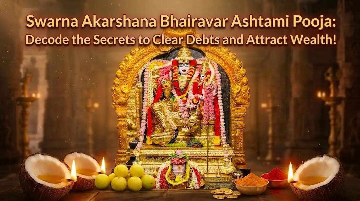 Swarna Akarshana Bhairavar Ashtami Pooja at South Kashi Temple