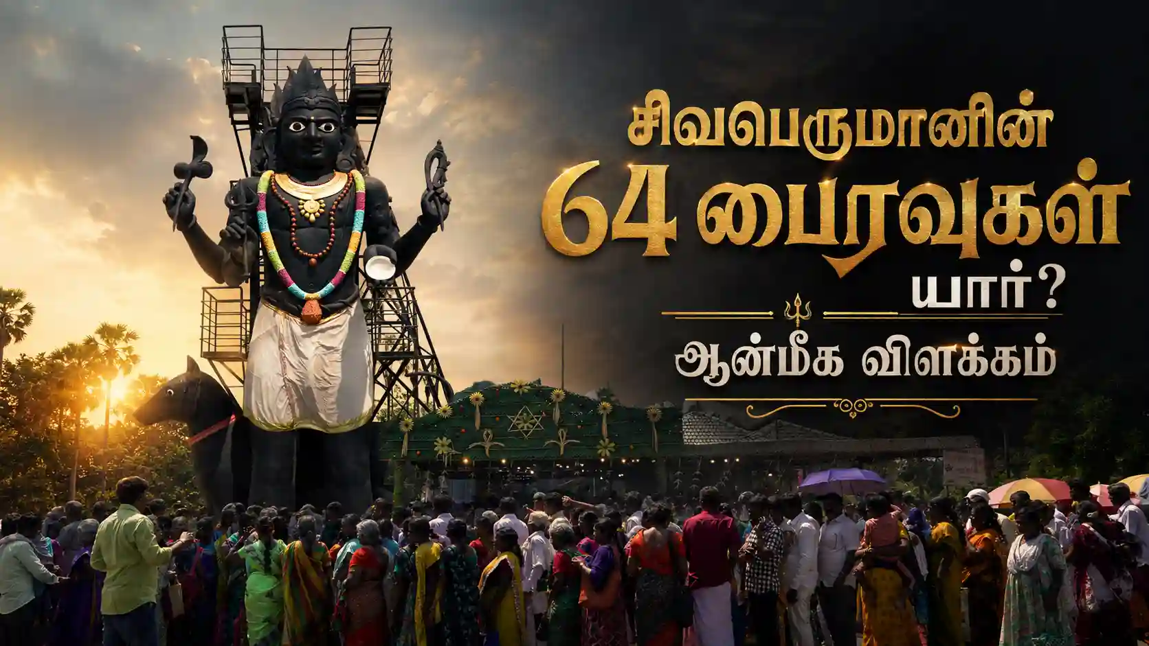 சிவபெருமானின் 64 பைரவர்கள் மற்றும் அஷ்ட பைரவர்களின் ஆன்மீக விளக்கம்