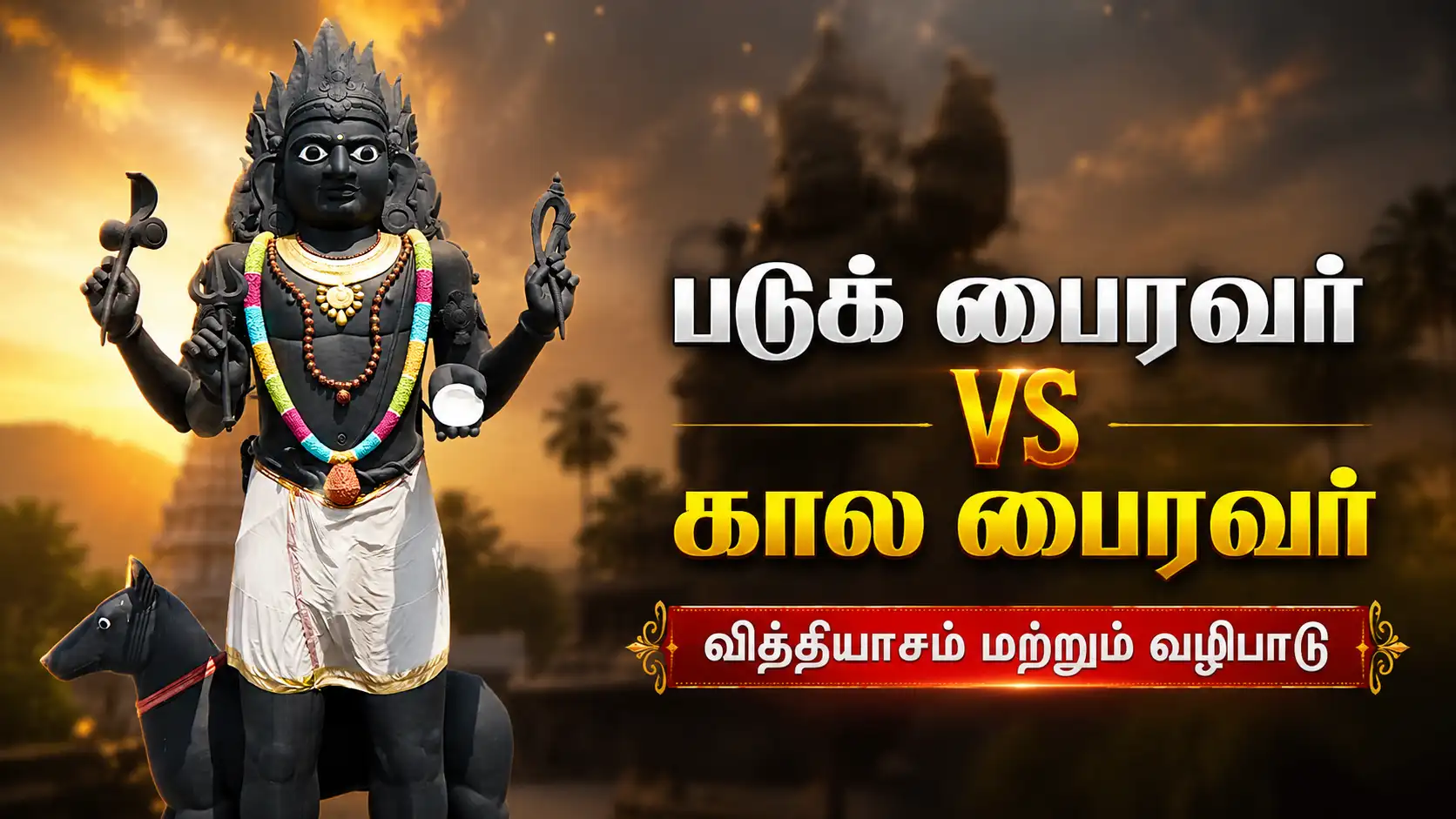 படுக் பைரவர் மற்றும் கால பைரவர் திருவுருவங்கள் – வழிபாட்டு முக்கியத்துவம் மற்றும் இருவருக்கும் உள்ள வித்தியாசங்கள்.
