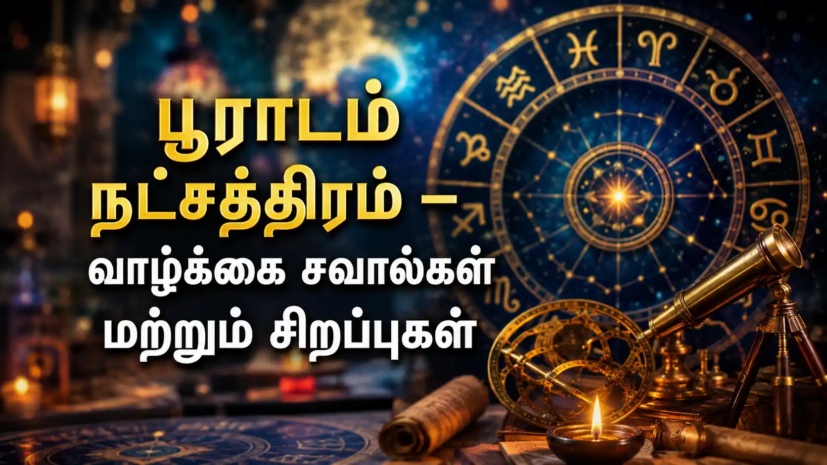 பூராடம் நட்சத்திரம் பிறந்தவர்களின் குணங்கள் மற்றும் வாழ்க்கை சவால்கள்