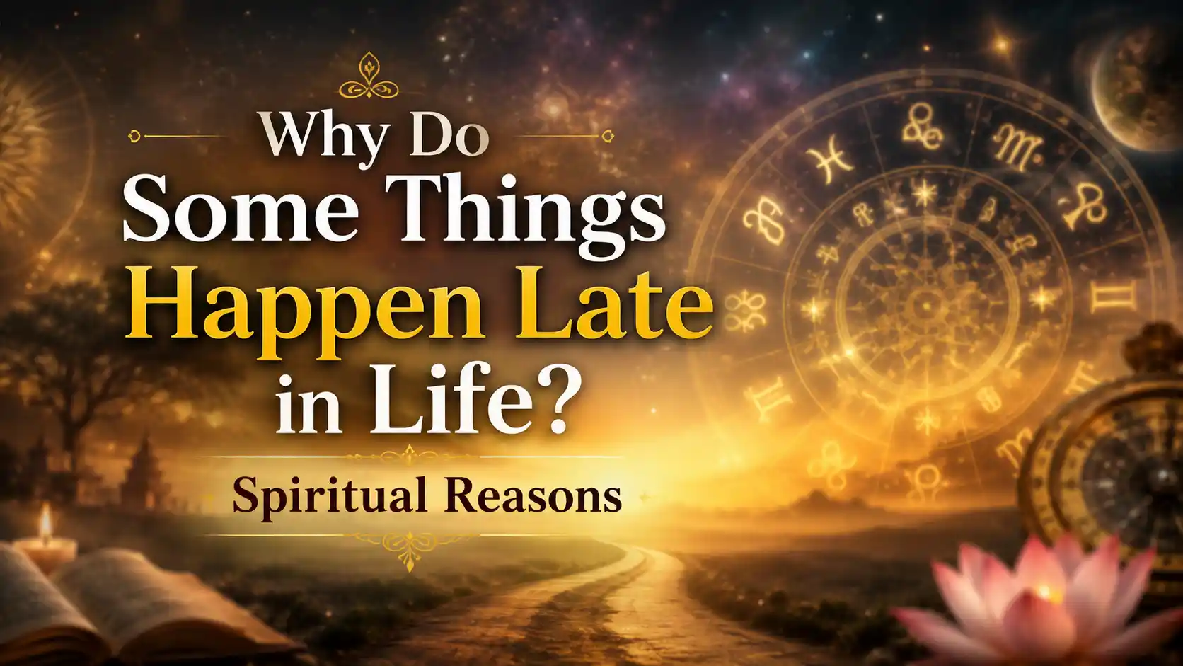 Spiritual reasons for delays in life and personal growth